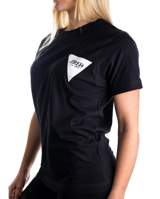 Back to classic Shirt  - black/white - Damen