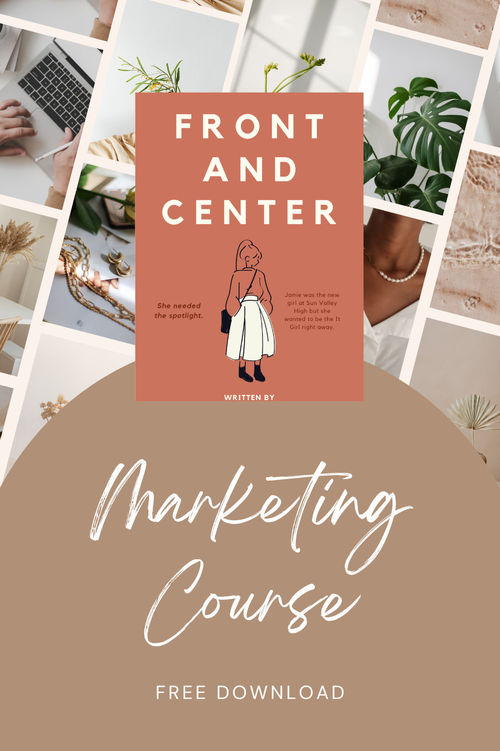 Women's Handbag Michael Kors 35F1G6SL3B-BROWN-BLK Brown 26 x 16 x 7 cm