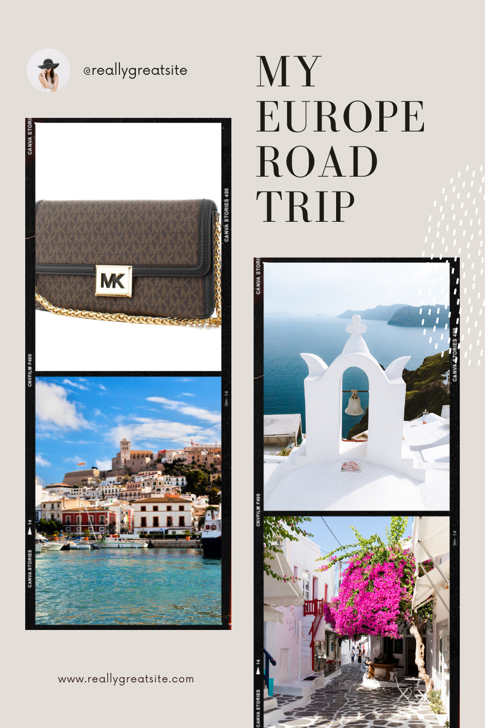 Women's Handbag Michael Kors 35F1G6SL3B-BROWN-BLK Brown 26 x 16 x 7 cm