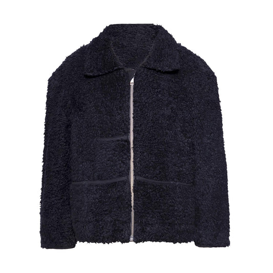 Black Faux Fur Jacket